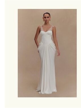 Meshki Velvet Corset Maxi